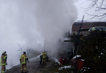 Heizungsbrand Bauernhaus Pfasthof