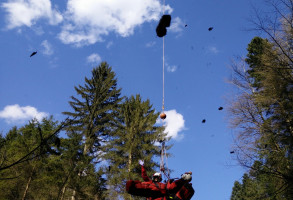 Kajakunfall mit Helikopter Bergung