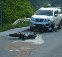 Verkehrsunfall Motorrad 16.05.2019