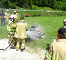 Brand Motormäher 05.06.2019
