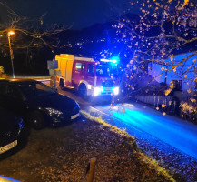Brandmeldealarm Wohnung Volksschule Vorderthiersee 10.11.2021