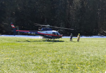 Waldbrand Meldung mit Hubschraubereinsatz 27.04.2024