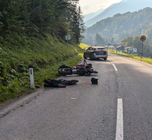 Ölspur Motoradunfall L37 31.08.2024