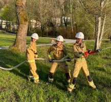Übung der Feuerwehr Jugend 17.04.2026