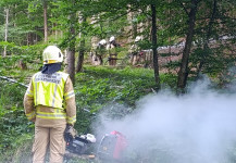 Übung Waldbrand und Personensuche Marbling/Gewerbegebiet, 25.06.2026